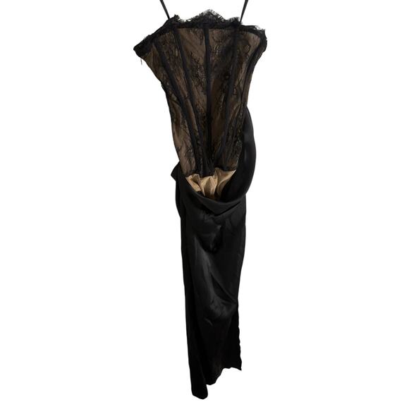 NBD Nalani Maxi Dress Lace Corset Strapless Formal Evening Gala Classy Prom Sz S - Picture 5 of 10